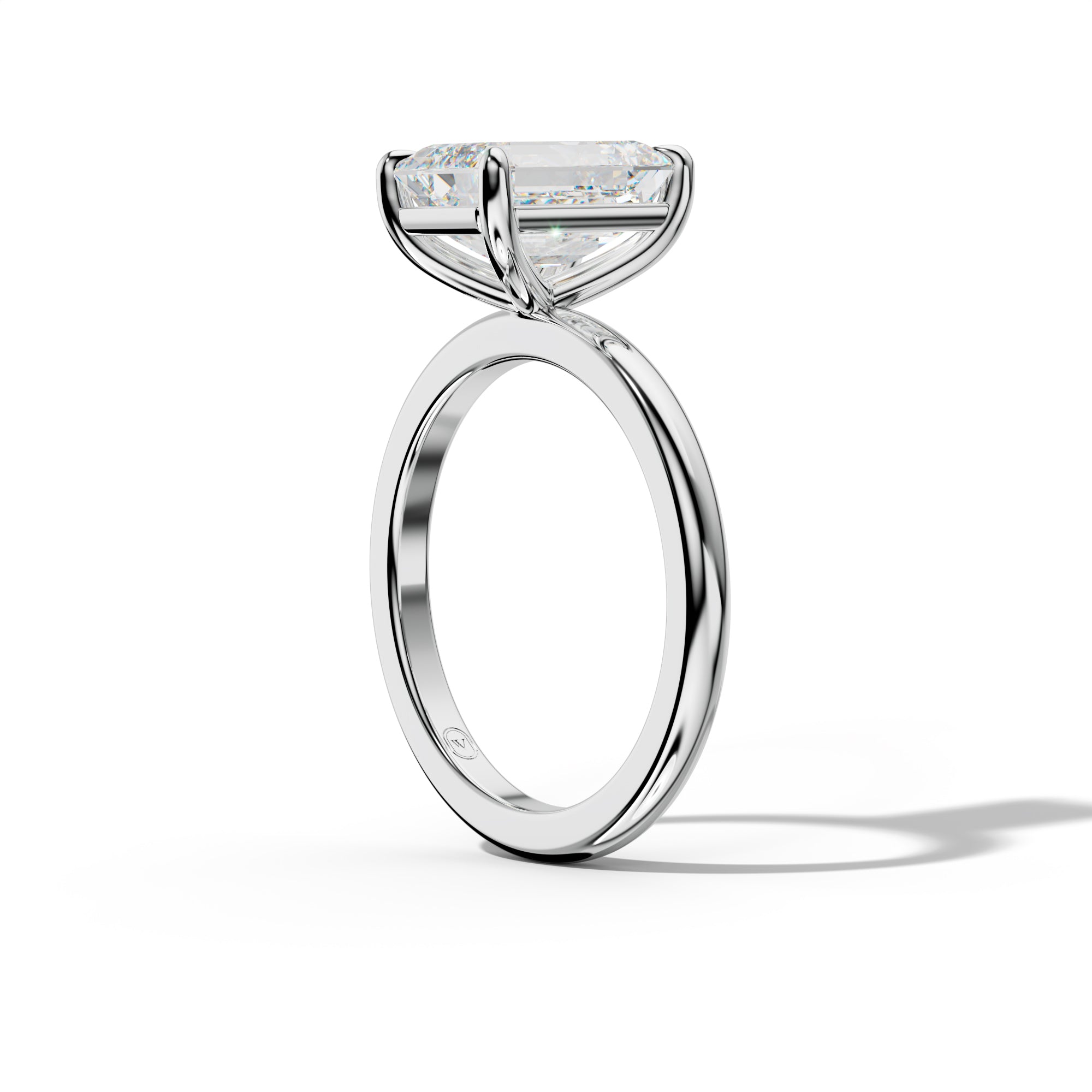 Alice Emerald Cut Engagement Ring
